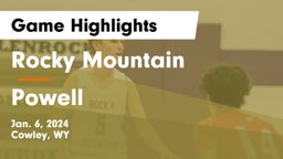 Rocky Mountain  vs Powell Game Highlights - Jan. 6, 2024