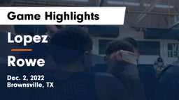 Lopez  vs Rowe  Game Highlights - Dec. 2, 2022