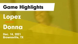 Lopez  vs Donna  Game Highlights - Dec. 14, 2021