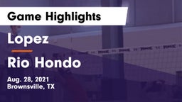 Lopez  vs Rio Hondo Game Highlights - Aug. 28, 2021