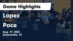 Lopez  vs Pace  Game Highlights - Aug. 19, 2023