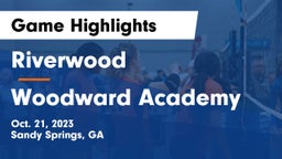 Riverwood  vs Woodward Academy Game Highlights - Oct. 21, 2023