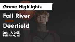 Fall River  vs Deerfield  Game Highlights - Jan. 17, 2023