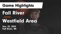 Fall River  vs Westfield Area  Game Highlights - Jan. 23, 2023