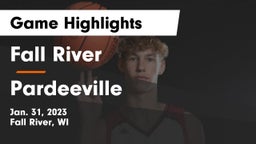 Fall River  vs Pardeeville  Game Highlights - Jan. 31, 2023