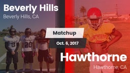 Matchup: Beverly Hills High vs. Hawthorne  2017
