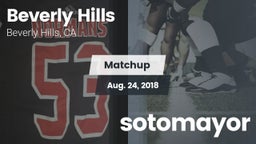 Matchup: Beverly Hills High vs. sotomayor 2018