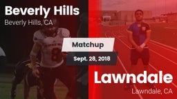 Matchup: Beverly Hills High vs. Lawndale  2018