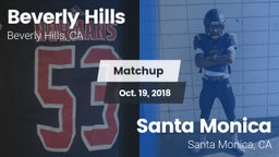 Matchup: Beverly Hills High vs. Santa Monica  2018