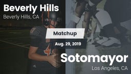 Matchup: Beverly Hills High vs. Sotomayor  2019