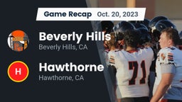 Recap: Beverly Hills  vs. Hawthorne  2023
