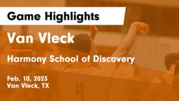 Van Vleck  vs Harmony School of Discovery Game Highlights - Feb. 10, 2023