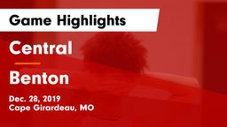 Central  vs Benton Game Highlights - Dec. 28, 2019