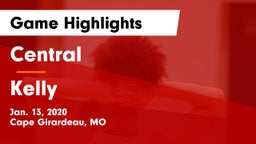 Central  vs Kelly  Game Highlights - Jan. 13, 2020