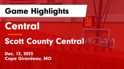 Central  vs Scott County Central  Game Highlights - Dec. 13, 2023