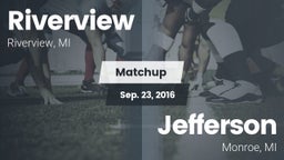 Matchup: Riverview High vs. Jefferson  2016