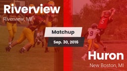 Matchup: Riverview High vs. Huron  2016