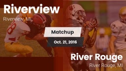 Matchup: Riverview High vs. River Rouge  2016