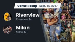 Recap: Riverview  vs. Milan  2017