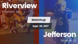 Matchup: Riverview High vs. Jefferson  2017