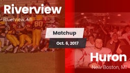 Matchup: Riverview High vs. Huron  2017