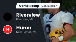 Recap: Riverview  vs. Huron  2017