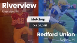 Matchup: Riverview High vs. Redford Union  2017