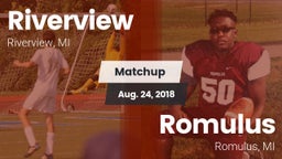 Matchup: Riverview High vs. Romulus  2018