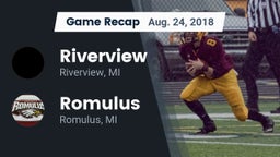 Recap: Riverview  vs. Romulus  2018