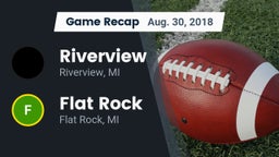 Recap: Riverview  vs. Flat Rock  2018