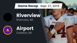 Recap: Riverview  vs. Airport  2018