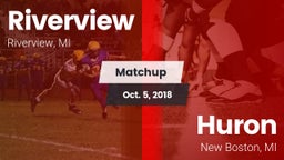 Matchup: Riverview High vs. Huron  2018