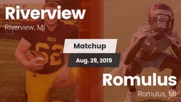 Matchup: Riverview High vs. Romulus  2019