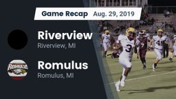 Recap: Riverview  vs. Romulus  2019