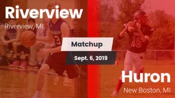 Matchup: Riverview High vs. Huron  2019