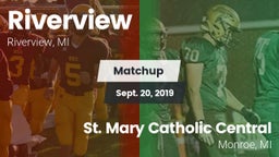 Matchup: Riverview High vs. St. Mary Catholic Central  2019