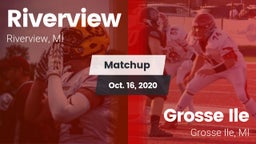 Matchup: Riverview High vs. Grosse Ile  2020
