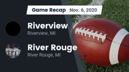 Recap: Riverview  vs. River Rouge  2020