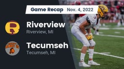 Recap: Riverview  vs. Tecumseh  2022