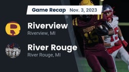 Recap: Riverview  vs. River Rouge  2023