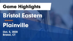 Bristol Eastern  vs Plainville Game Highlights - Oct. 5, 2020