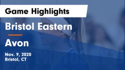 Bristol Eastern  vs Avon  Game Highlights - Nov. 9, 2020