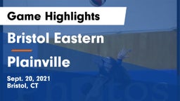 Bristol Eastern  vs Plainville  Game Highlights - Sept. 20, 2021