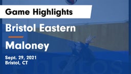 Bristol Eastern  vs Maloney  Game Highlights - Sept. 29, 2021