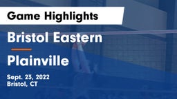 Bristol Eastern  vs Plainville Game Highlights - Sept. 23, 2022