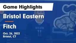 Bristol Eastern  vs Fitch Game Highlights - Oct. 26, 2022