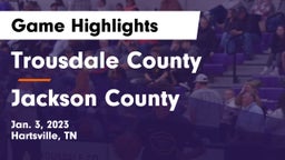 Trousdale County  vs Jackson County  Game Highlights - Jan. 3, 2023