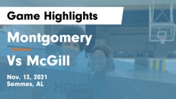 Montgomery  vs Vs McGill Game Highlights - Nov. 13, 2021