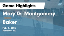 Mary G. Montgomery  vs Baker  Game Highlights - Feb. 9, 2023
