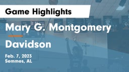 Mary G. Montgomery  vs Davidson Game Highlights - Feb. 7, 2023